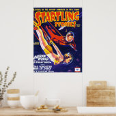 pulp Magazine Hoesje STARTEN VAN STORIES Poster (Keuken)