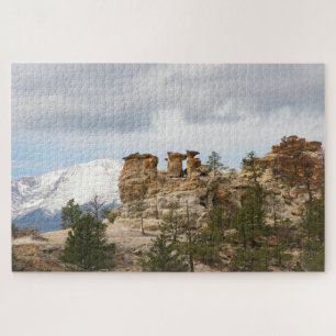 Pulpit Rock met Pikes Peak Legpuzzel