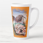 Pulpo a la gallega latte mok (Rechts)