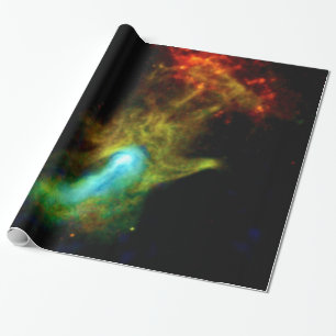 Pulsar B1509 - Hand van God Röntgennevel NASA-foto Cadeaupapier