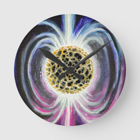 Pulsar Ronde Klok (Voorkant)