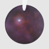 Pulsar wind van een neutronenster. ornament (voorkant)