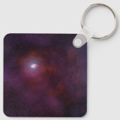 Pulsar wind van een neutronenster. sleutelhanger (Achterkant)