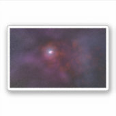 Pulsar wind van een neutronenster. sticker (Voorkant)