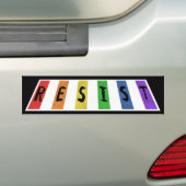 Pulse Crosswalk Krijt Resist Bumpersticker (Op auto)