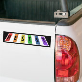 Pulse Crosswalk Krijt Resist Bumpersticker (Op Truck)