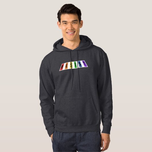 Pulse Crosswalk Krijt Resist Hoodie (Voorkant volledig)
