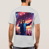 Pulse du Festival : DJ au T-shirt Heartbeat (Dos)