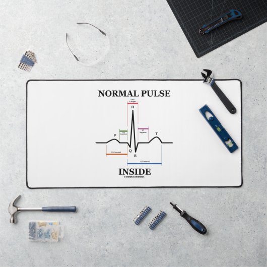 Pulse normale Inside Heartbeat Electrocardiogram (Poste de travail)