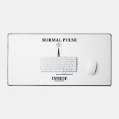 Pulse normale Inside Heartbeat Electrocardiogram (Clavier et souris)