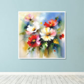 Pulse P#1 Canvas Afdruk (Insitu (Houten vloer))