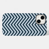 Pulse Point Bold & Blauw Case-Mate iPhone Case (Achterkant (horizontaal))