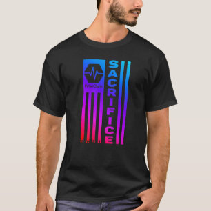 PulseChain Offer USA Flag Proud Hexican HEX C T-shirt