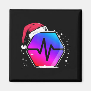 Pulsechain Pls naar de maan Kerstman Kerstman Magneet