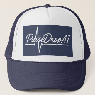 PulseDropAI | Lo-Fi wear for Dreamers & Beatmakers Trucker Pet