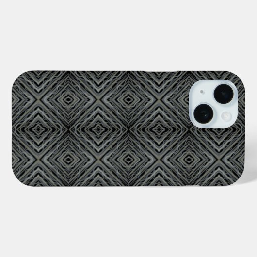 Pulserend ritme Moderne Abstracte kunstillustratie Case-Mate iPhone Case (Achterkant (horizontaal))
