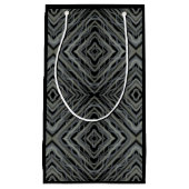 Pulserend ritme Moderne Abstracte kunstillustratie Klein Cadeauzakje (Voorkant)