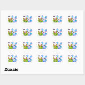 Pulspunkys Kawaii Fantasy Wezen Sticker (Vel)