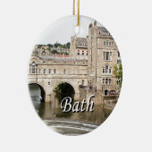 Pulteney Bridge, Avon River, Bath, England 2 Keramisch Ornament (Rechts)