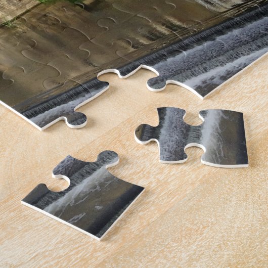 Pulteney Bridge en River Avon, Bath, Engeland Legpuzzel (Zijkant)