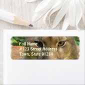 Puma Cat Adresse de retour Étiquette de messagerie (En situation)