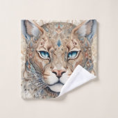 Puma Face Surreal Art (Gant de toilette)
