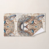 Puma Face Surreal Art (Serviette à main)