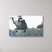 Puma-helikopter Canvas Afdruk (Voorkant)