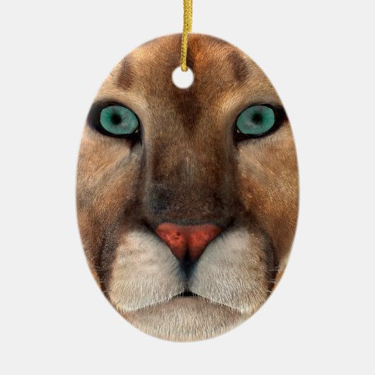 Puma Keramisch Ornament (Voorkant)