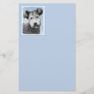 Pumi-schildering - Kute Original Dog Art Briefpapier