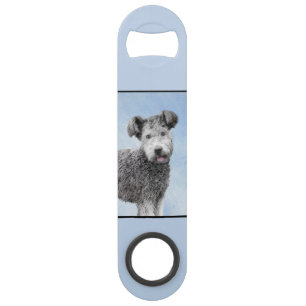 Pumi-schildering - Kute Original Dog Art Speed Flessenopener