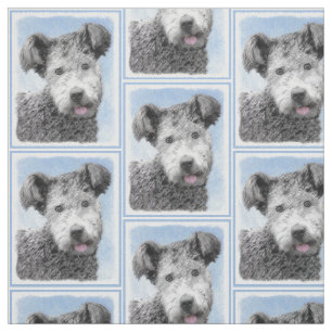 Pumi-schildering - Kute Original Dog Art Stof