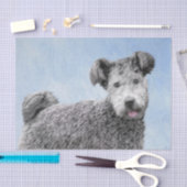 Pumi-schildering - Kute Original Dog Art Tissuepapier (Craft)