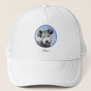 Pumi-schildering - Kute Original Dog Art Trucker Pet