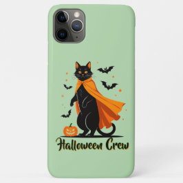 Pumkin Black Cat Halloween iPhone 11 Pro Max Hoesje