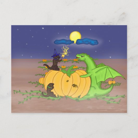 Pumkin myst briefkaart (Voorkant)