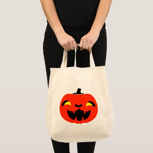 Pumnkin Halloween Canvas tas (Voorkant (product))