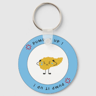 Pump It Up – Sleutelhanger voor diabetes