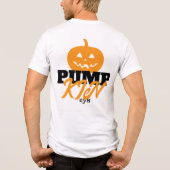 PUMP KIN Halloween Gym T-Shirt | Premium Back Prin (Achterkant)