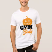 PUMP KIN Halloween Gym T-Shirt | Premium Back Prin (Voorkant)