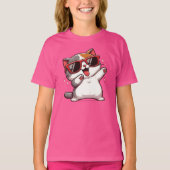 Pumped Up! Sunglasses Kitten T-shirt (Voorkant)