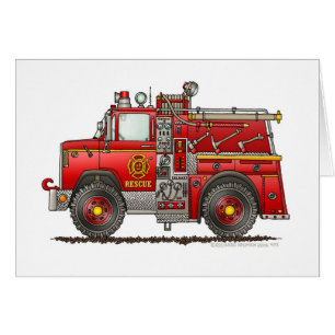 Pumper Rescue Fire Truck Firefighter