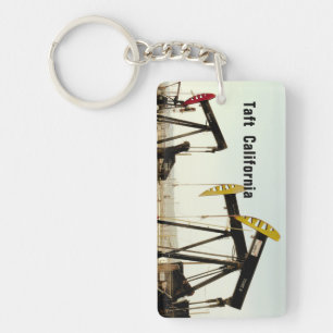 Pumpjacks in Taft California Sleutelhanger