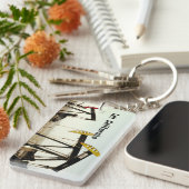 Pumpjacks in Taft California Sleutelhanger (Voorkant Rechts)