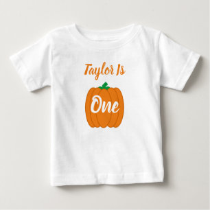 Pumpkin 1st Birthday Baby T-Shirt
