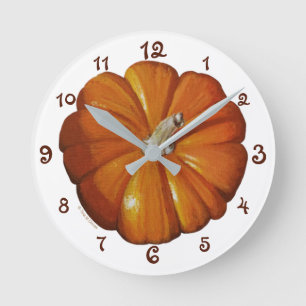 Pumpkin Acrylwandklok Ronde Klok