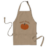 Pumpkin Apron Standaard Schort (Voorkant)