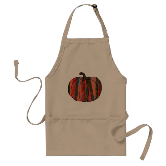 Pumpkin Apron Standaard Schort (Voorkant)