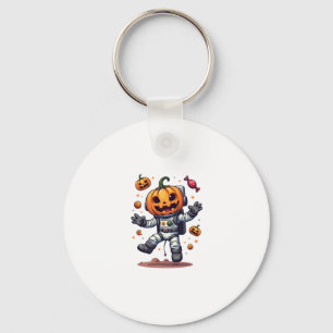 Pumpkin Astronaut � Spooky Space Explorer Shirt Sleutelhanger