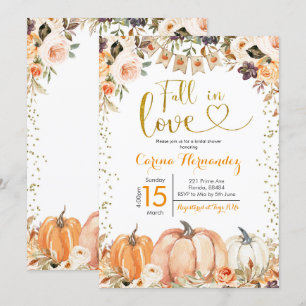 Pumpkin Autumn Herfst in Love Vrijgezellenfeest In Kaart